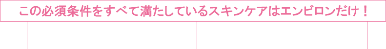 この必須条件を満たしているのはエンビロンだけ